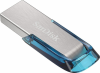 Pendrive SANDISK Ultra Flair 128 GB (128 GB /Srebrno-niebieski )